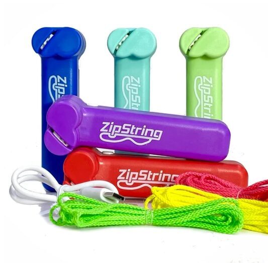 2 vnt. ore skraidanti virvelė šviečianti tamsoje ZipString stiliaus, spalvota 